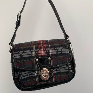 Coach Tartan Plaid Purse